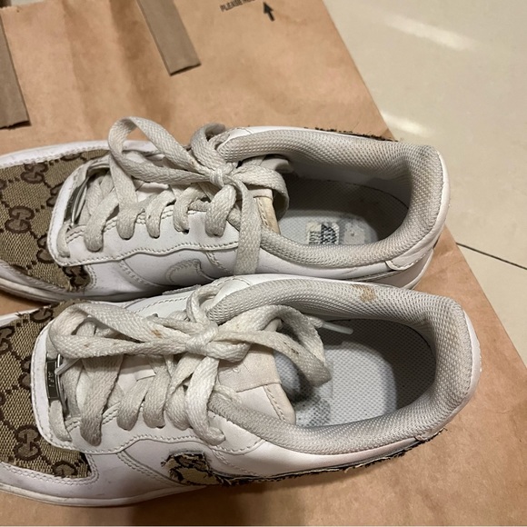 Custom Gucci Nike Air Force one - Picture 7 of 8
